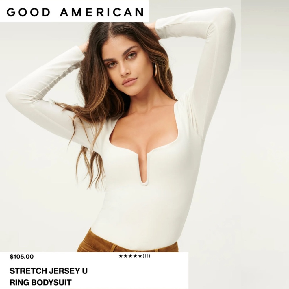 NWT GOOD AMERICAN Bodysuit